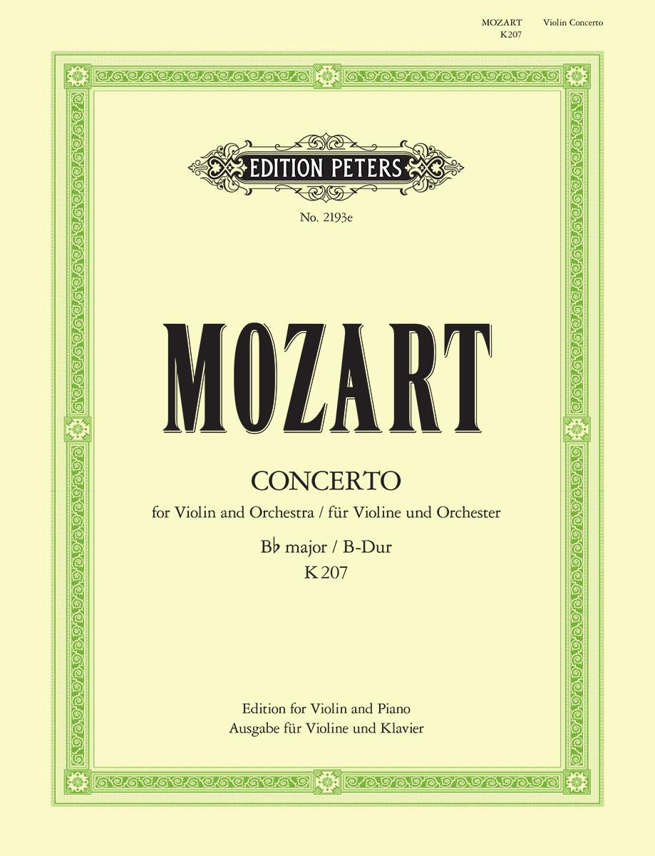 Mozart Violin Concerto No. 1 in B flat K207