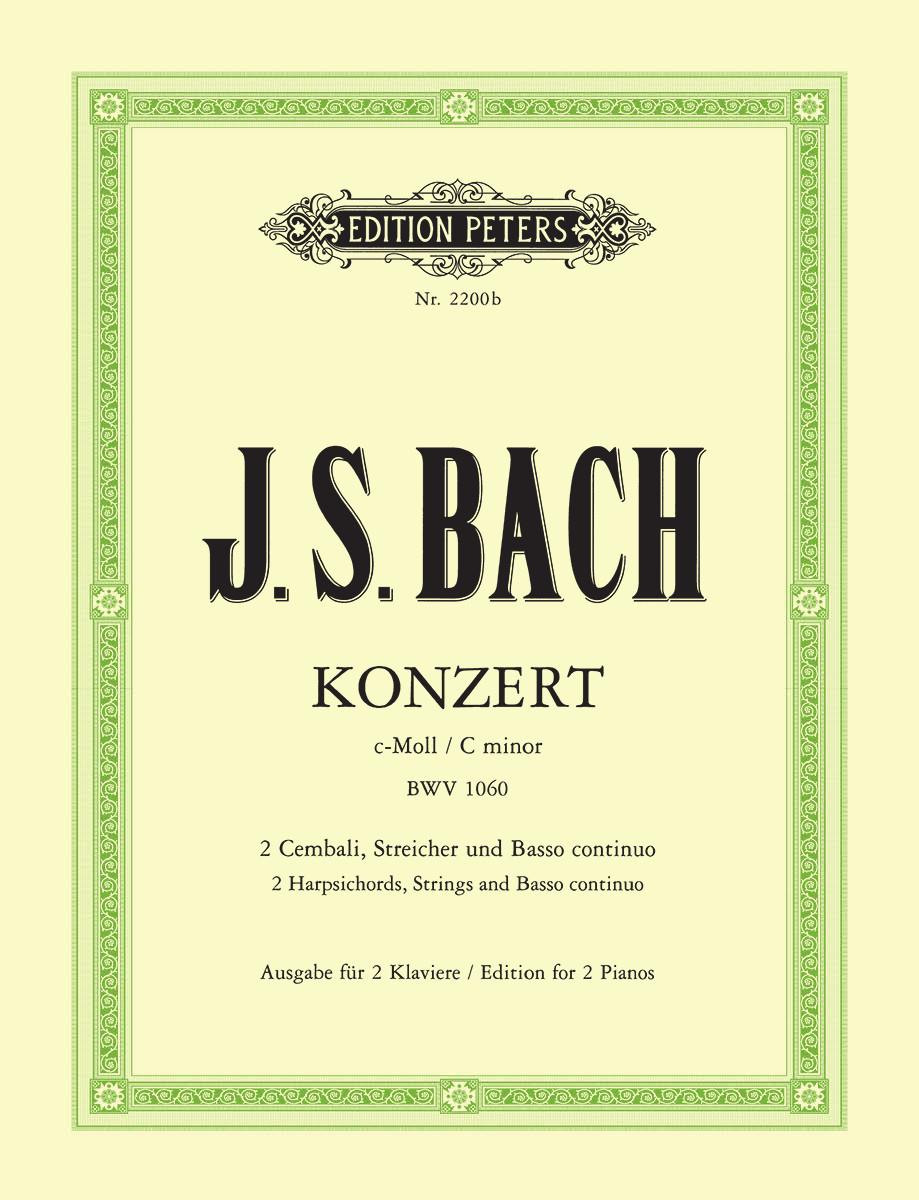 Bach Concerto for 2 Harpsichords (Pianos), Strings and Basso Continuo in C minor