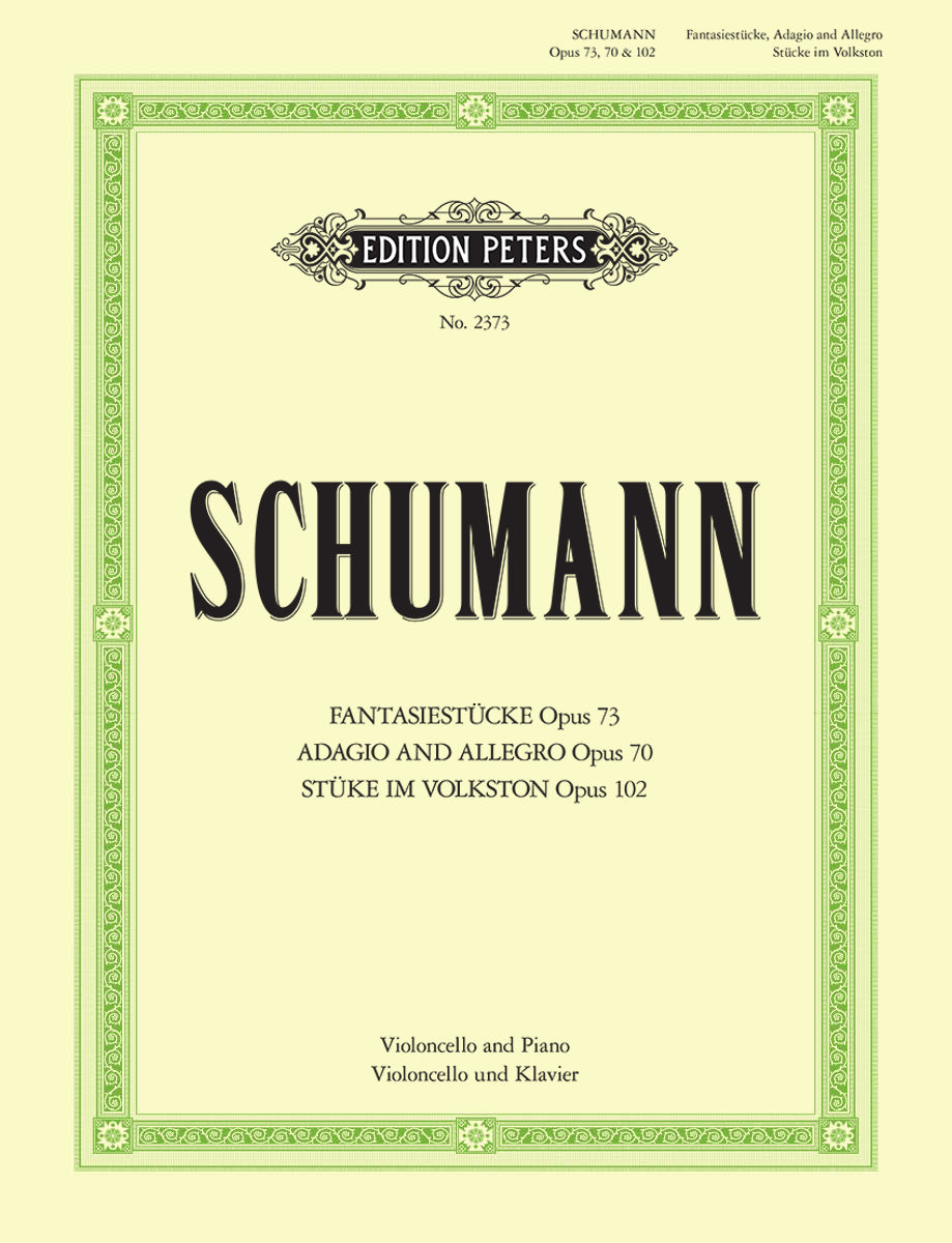 Schumann Fantasy Pieces Op. 73 / Adagio & Allegro Op.