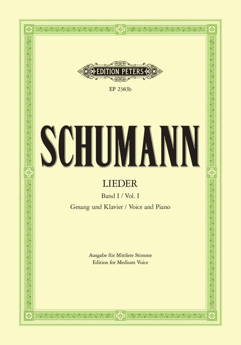 Schumann Complete Songs Vol. 1: 77 Songs Medium Voice