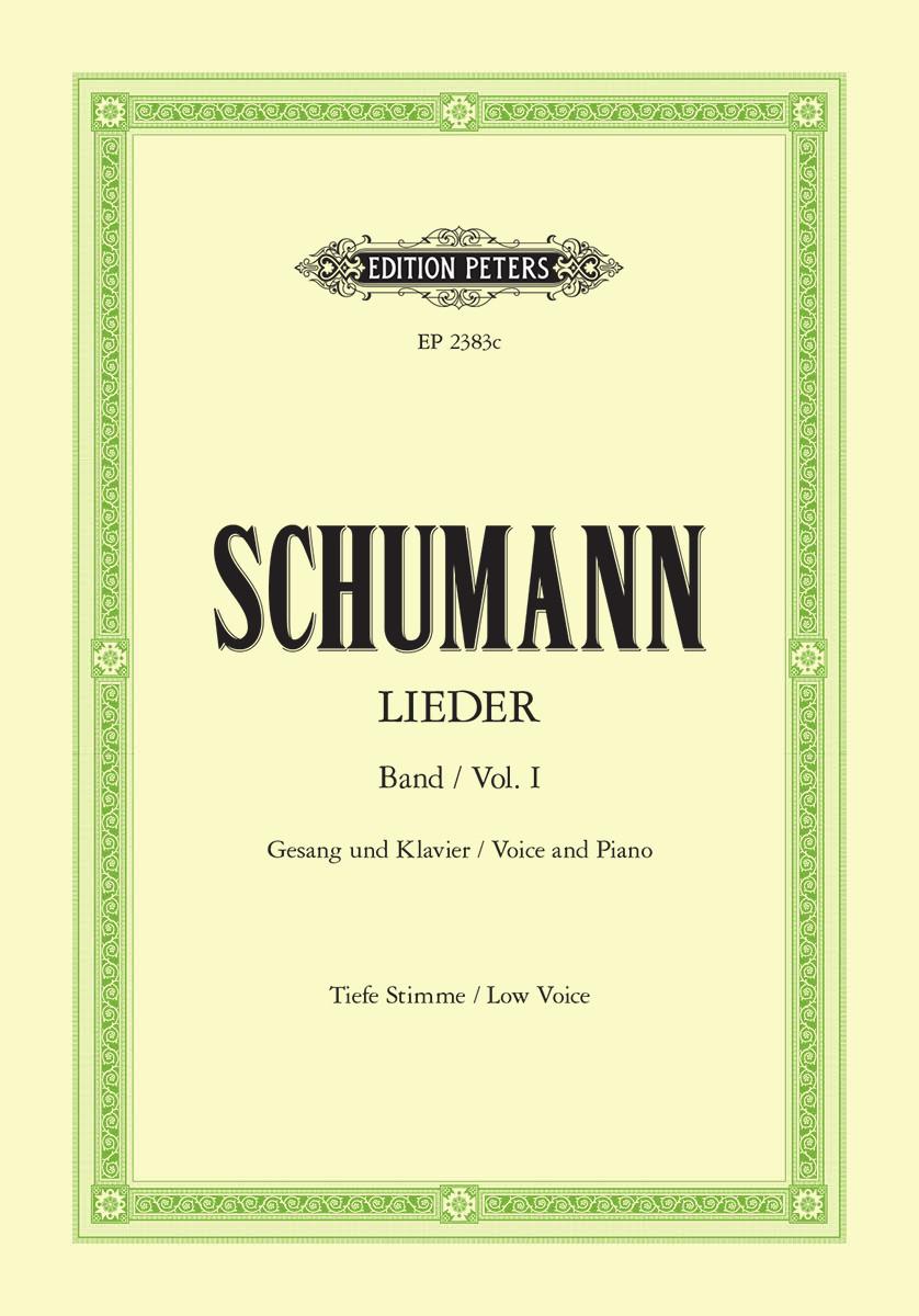 Schumann Complete Songs Vol. 1: 77 Songs Low Voice