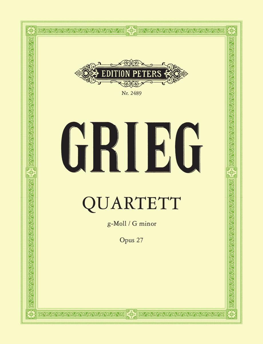 Grieg String Quartet in g minor Opus 27