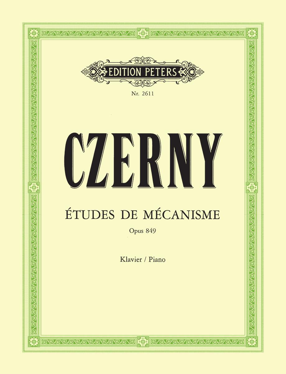 Czerny Etudes de mecanisme op. 849 (To Prepare for t