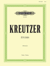 Kreutzer 42 Studies or Caprices Violin Solo