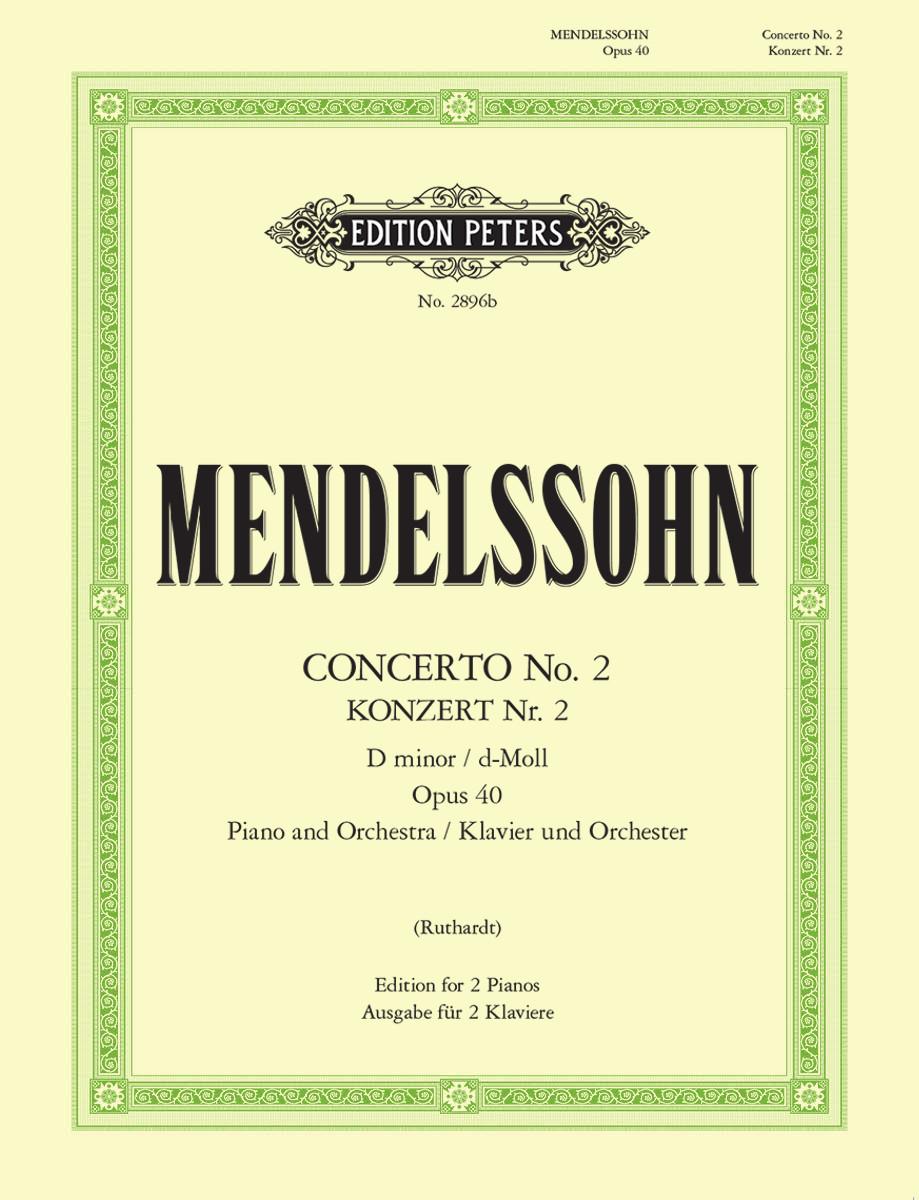 Mendelssohn Piano Concerto No. 2 in D minor Op. 40