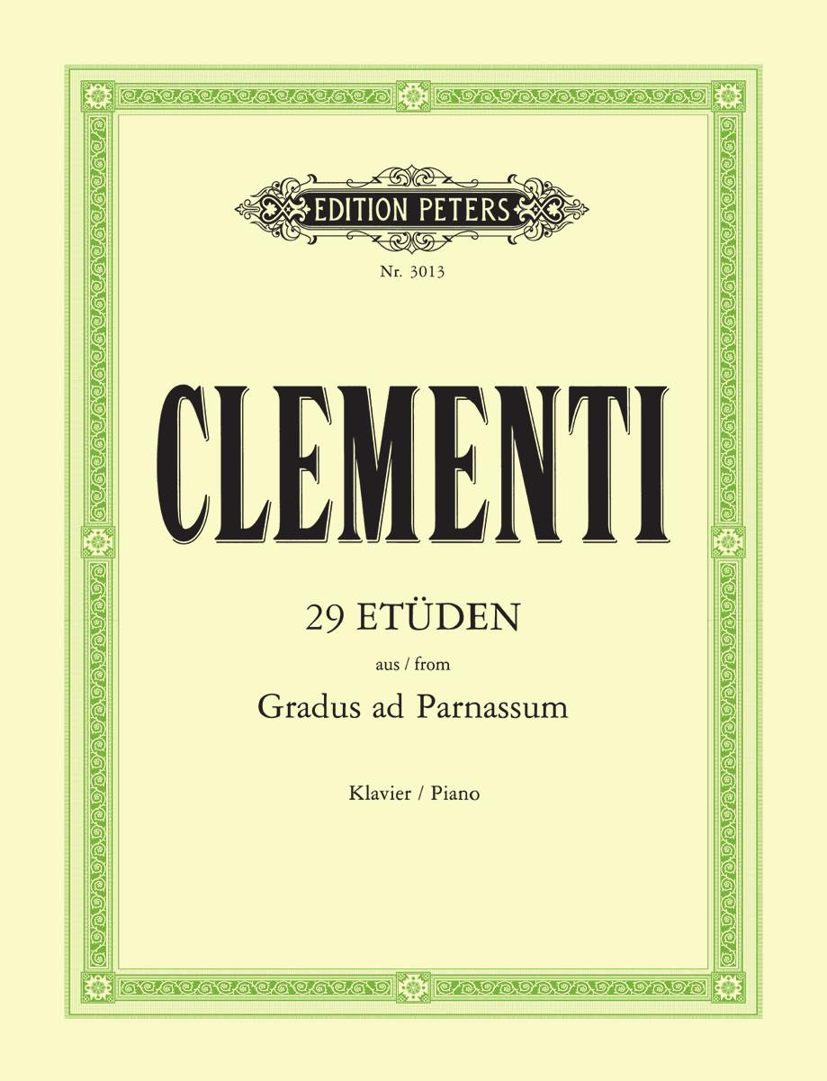 Clementi 29 Studies from ''Gradus ad Parnassum''