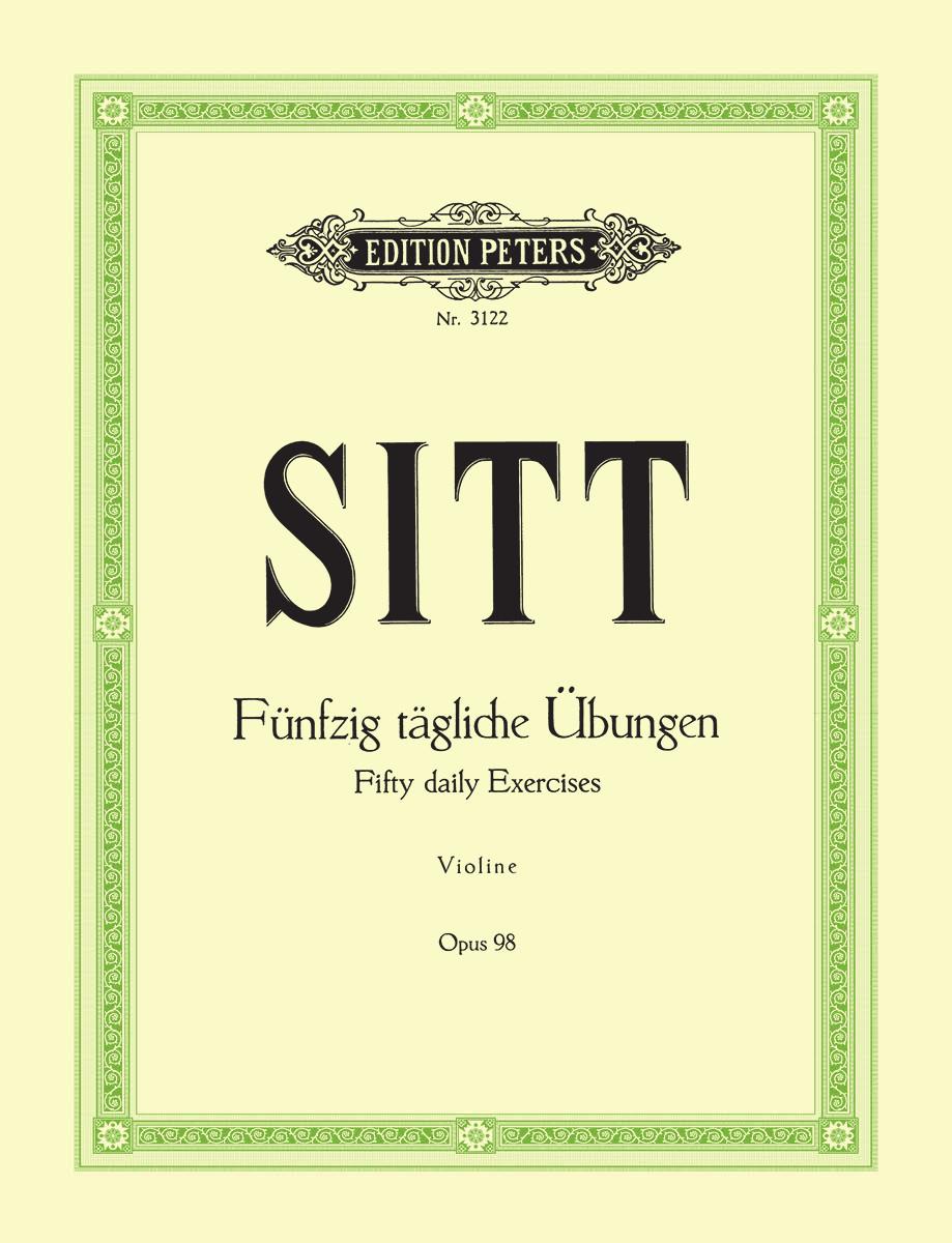 Sitt 50 Daily Exercises Op. 98