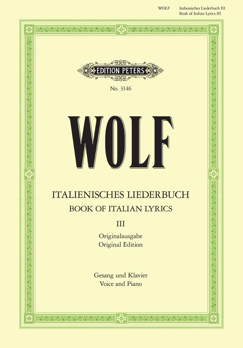 Wolf Italian Lyrics: 46 Songs Vol. 3