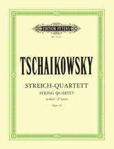 Tchaikovsky String Quartet No 3 in e flat minor Opus 30