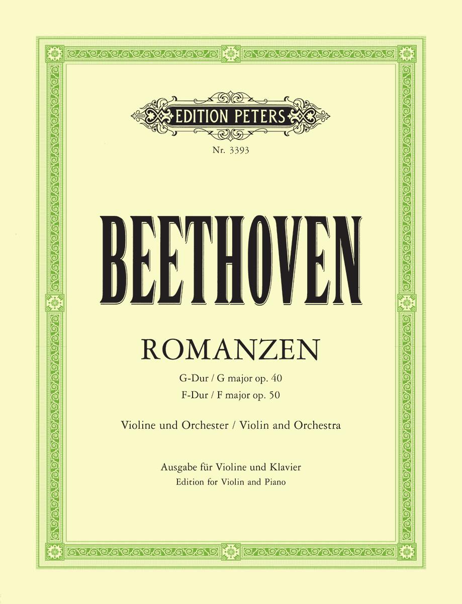 Beethoven Romances for Violin Op. 40 in G - Op. 50 in F