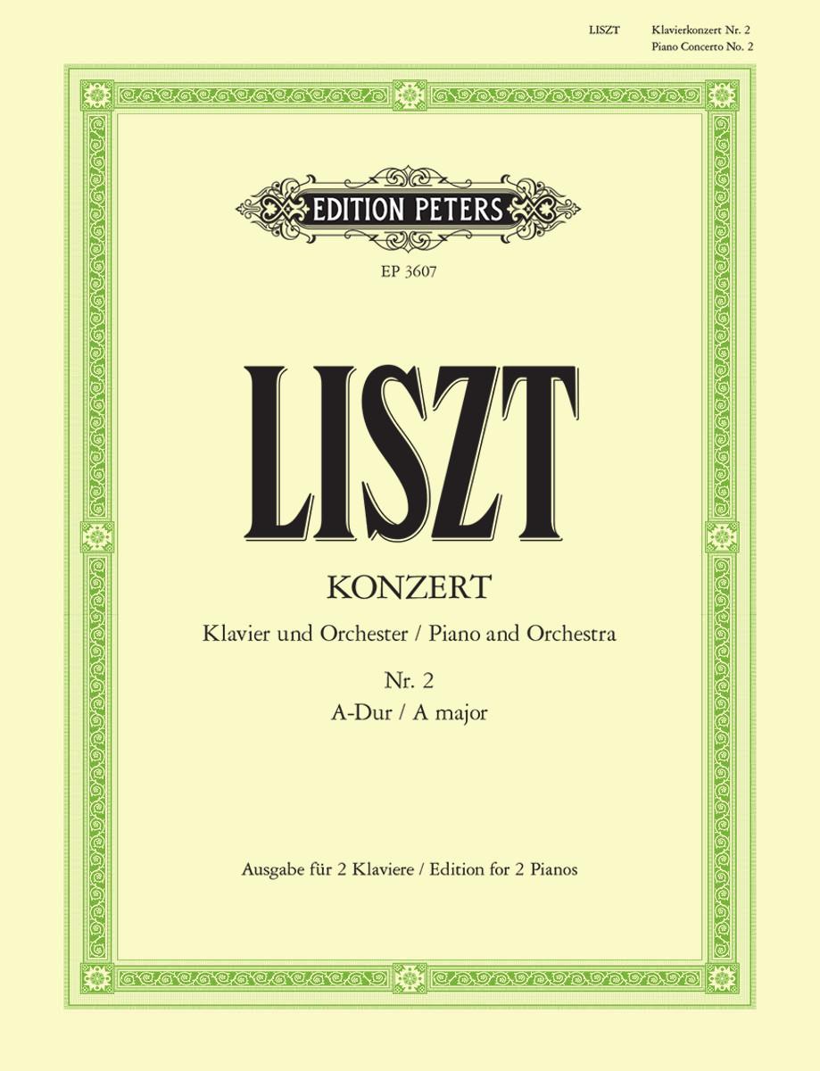 Liszt Piano Concerto No. 2 in A (Edition for 2 Pianos)