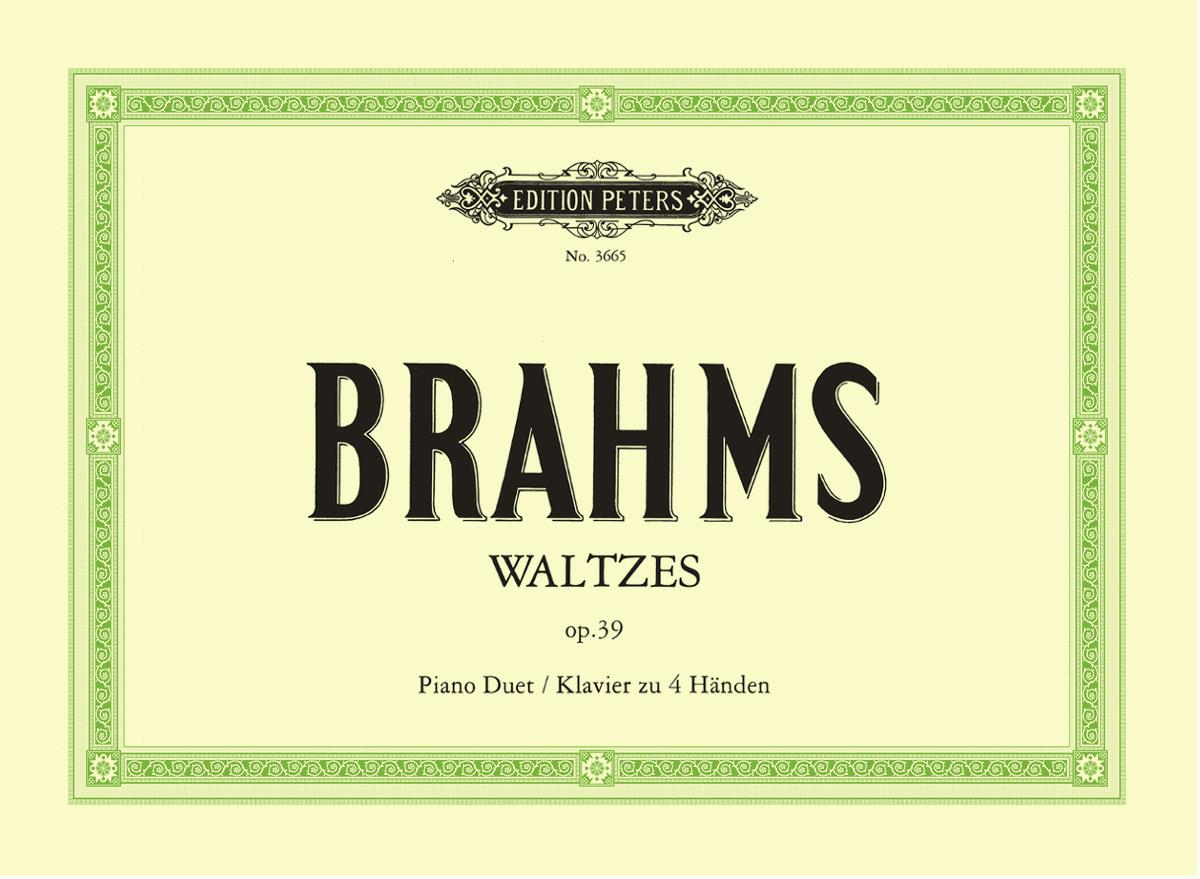 Brahms Waltzes Op. 39 for Piano Duet