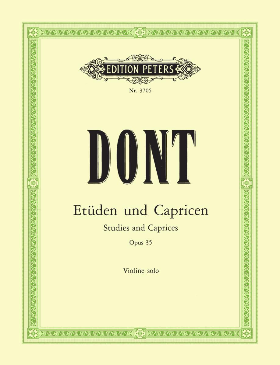 Dont Etudes and Caprices Op. 35