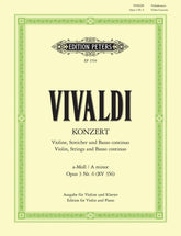 Vivaldi Violin Concerto in A Minor, Op. 3 No. 6 / RV 35