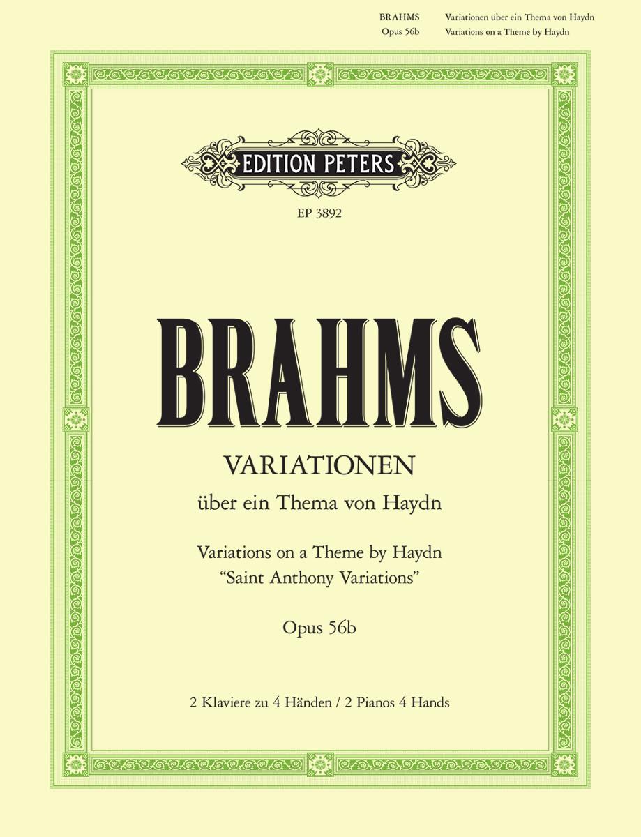 Brahms Variations on a Theme by Haydn Op. 56b for 2 Pianos