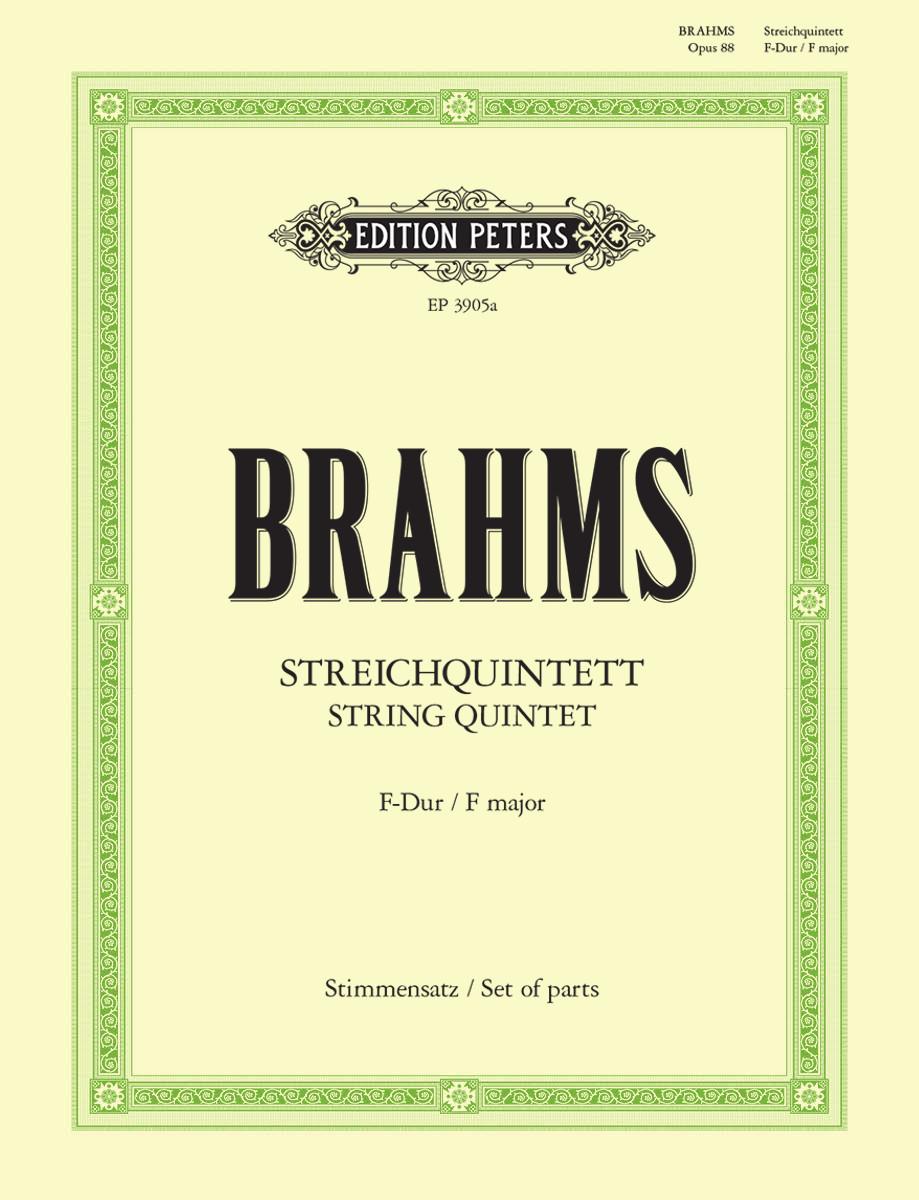 Brahms String Quintet in F major Opus 88