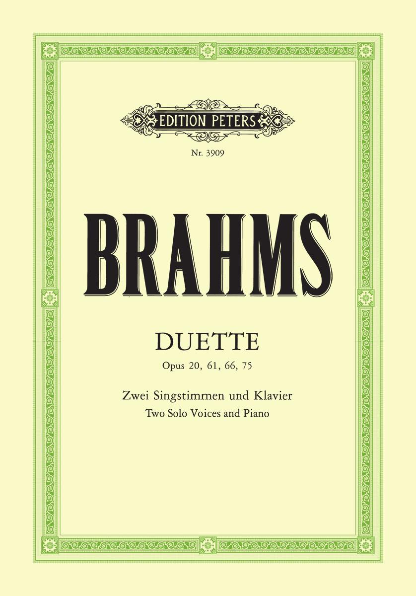 Brahms Duets Op. 20, 61, 66, 75