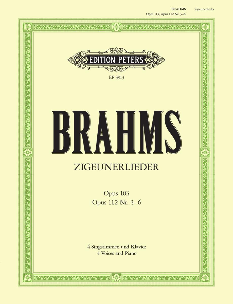 Brahms Zigeunerlieder Op. 103/112