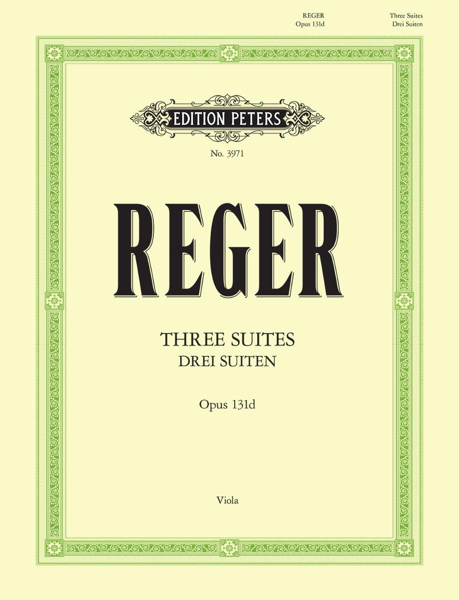 Reger Suites Op. 131d (Jena, Summer of 1915) Viola Solo
