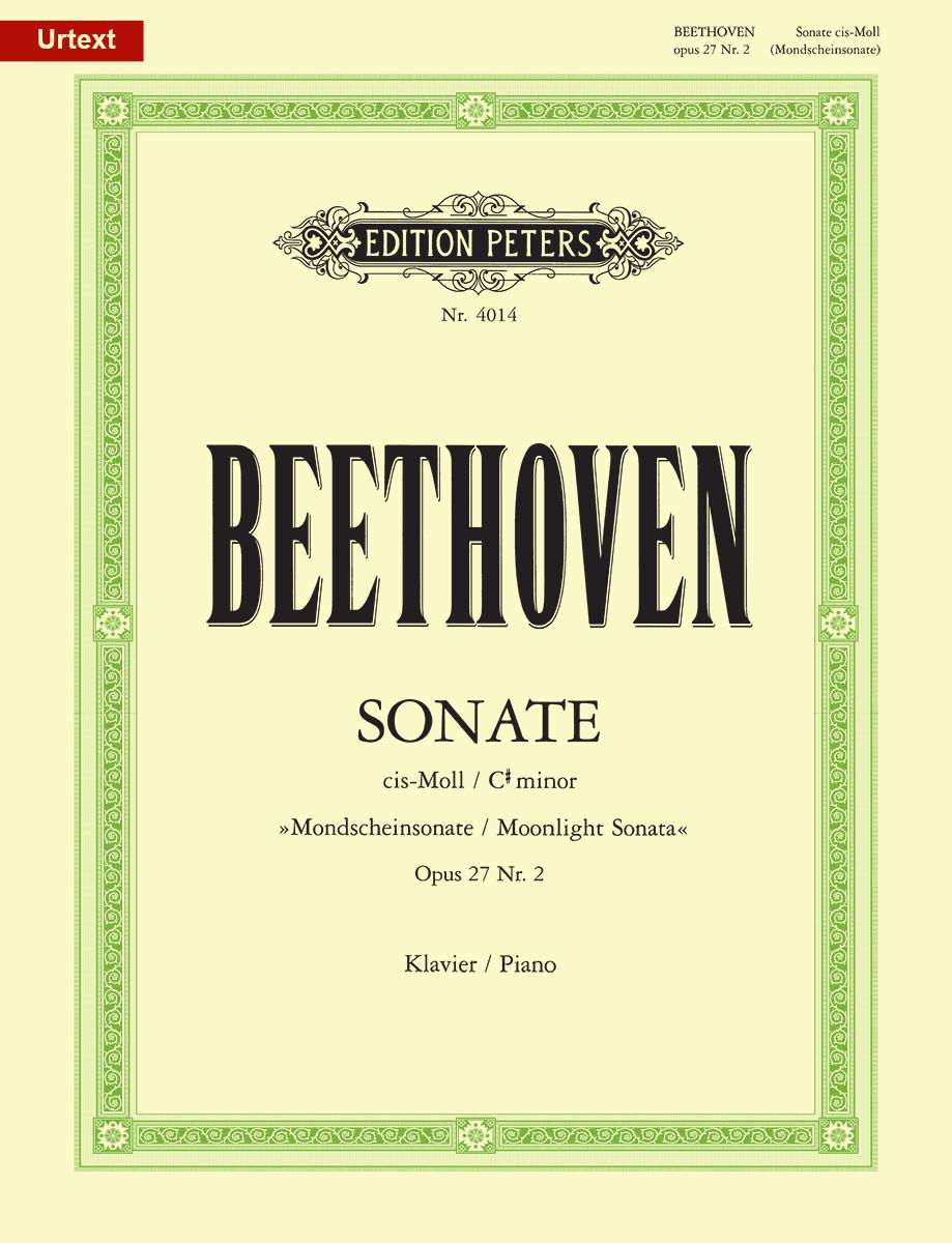 Beethoven Piano Sonata No. 14 in C sharp minor Op. 27 No. 2 ''Moonlight''