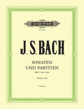 Bach Sonatas and Partitas BWV 1001-1006 for Violin Solo