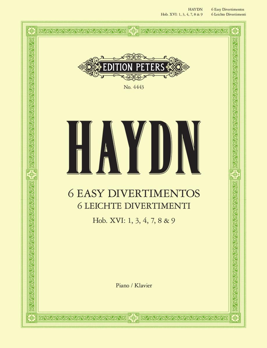 Haydn Six Easy Divertimentos Hob. XVI:1, 3, 4, 7-9