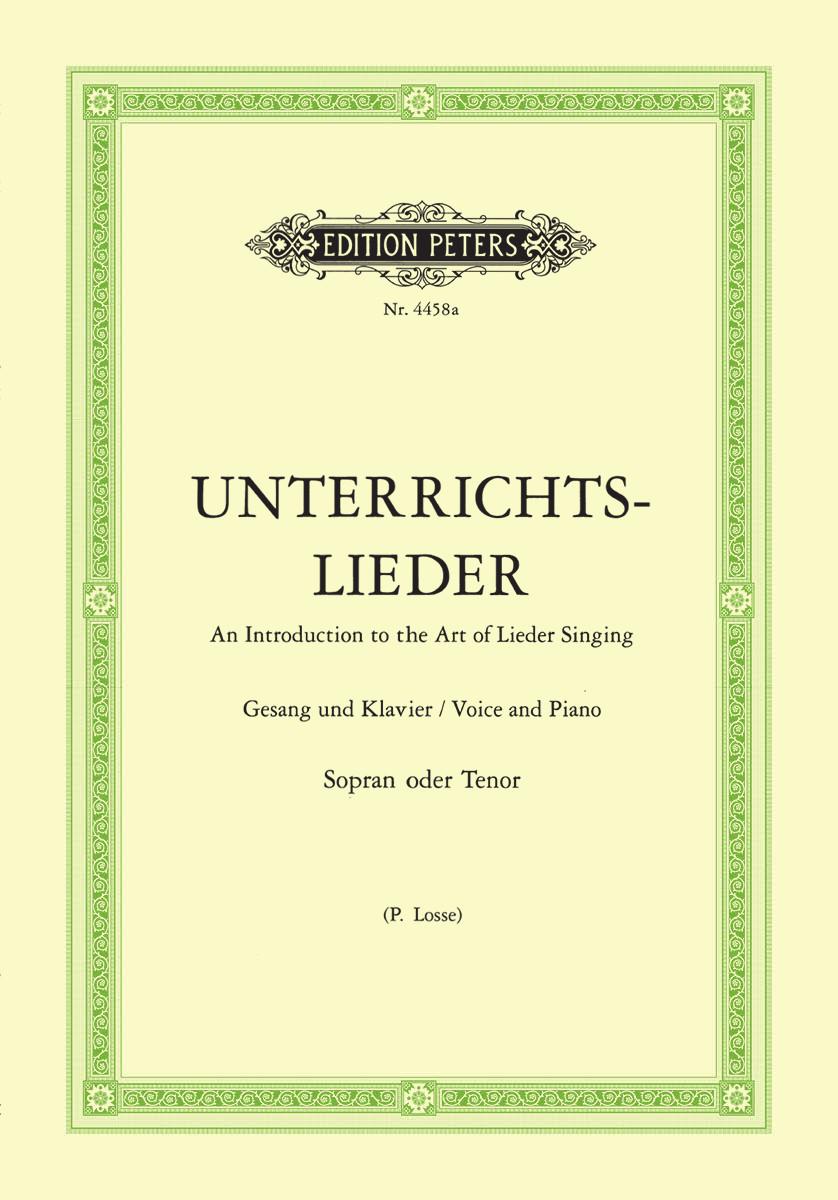 Album of 60 Lieder from Bach to Reger High Voice