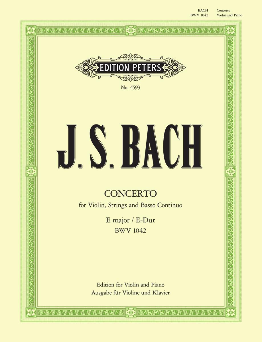 Bach Violin Concerto No. 2 in E Major BWV 1042