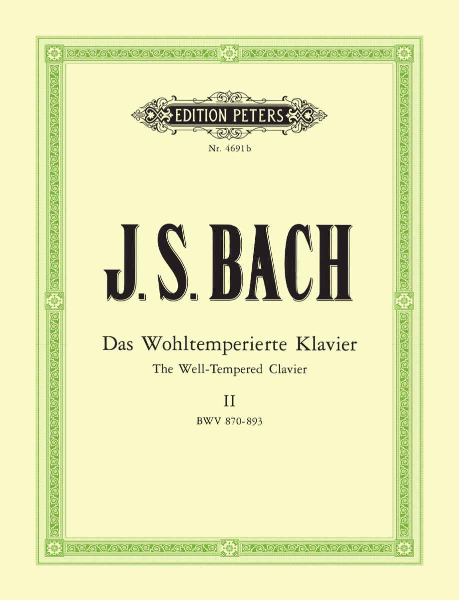 Bach The Well-Tempered Clavier, Vol. 2 BWV 870-893