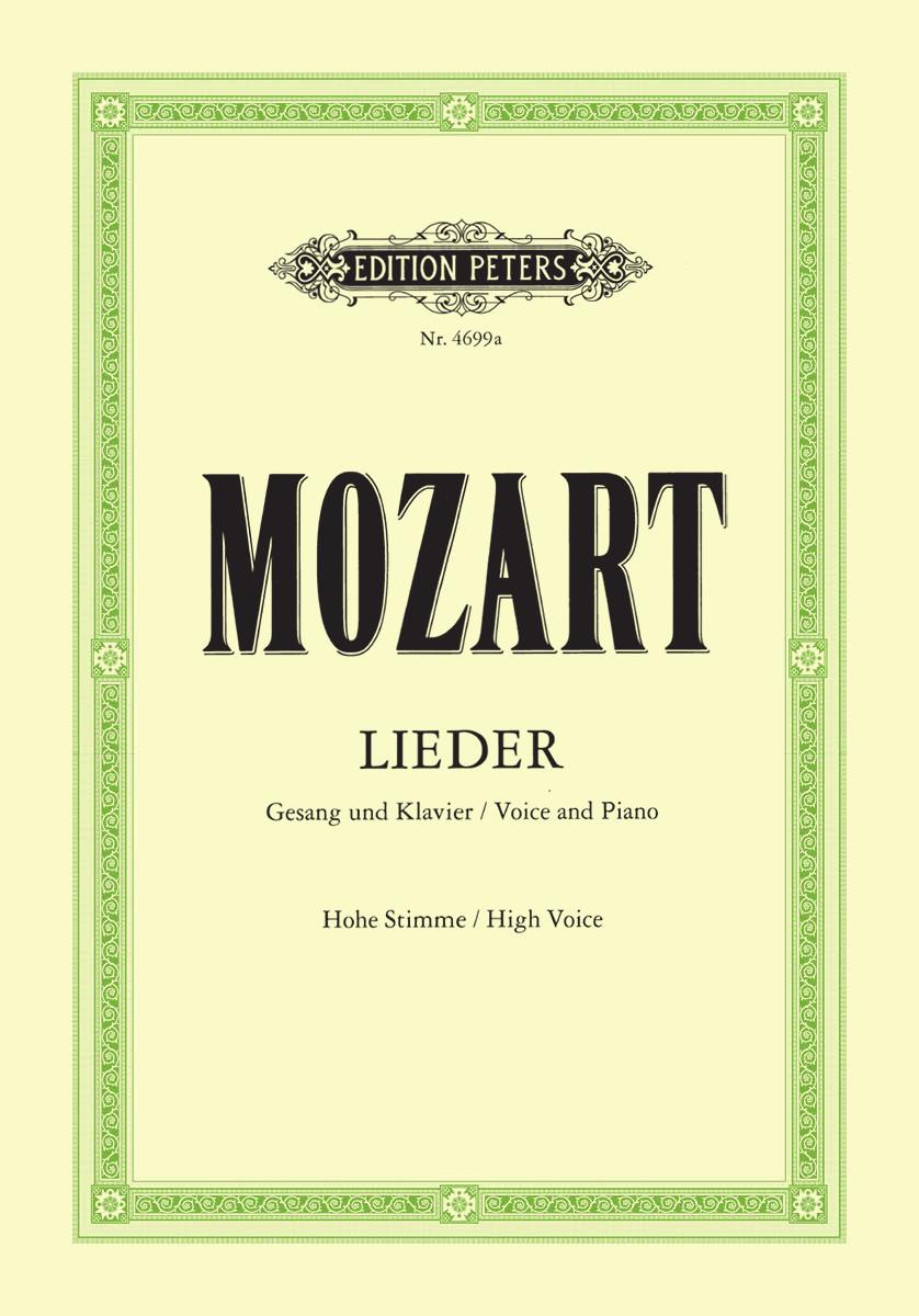 Mozart Album of 50 Songs High Voice