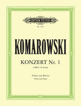 Komarowski Violin Concerto No. 1 in E minor