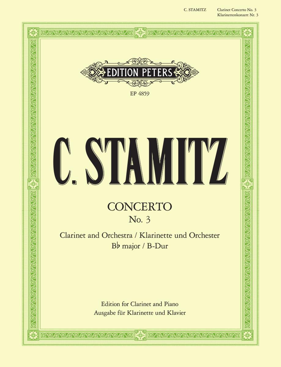 Stamitz Clarinet Concerto No. 3 in Bb Major