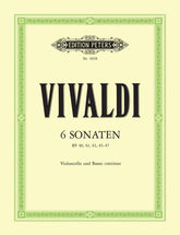 Vivaldi 6 Sonatas for Violoncello and Basso continuo