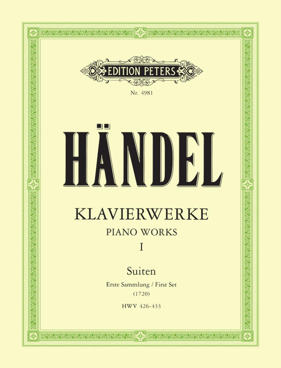 Handel 'Keyboard Works, Vol. 1: Suites (First Set) HWV 426-433'