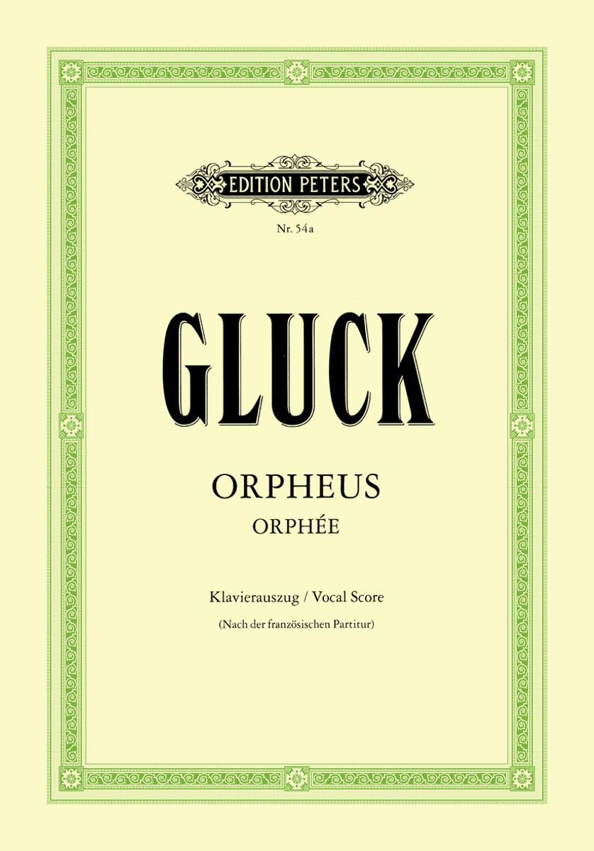 Gluck Orpheus Vocal Score