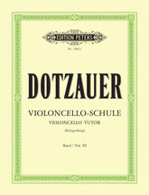 Dotzauer Violoncello Tutor Volume 3