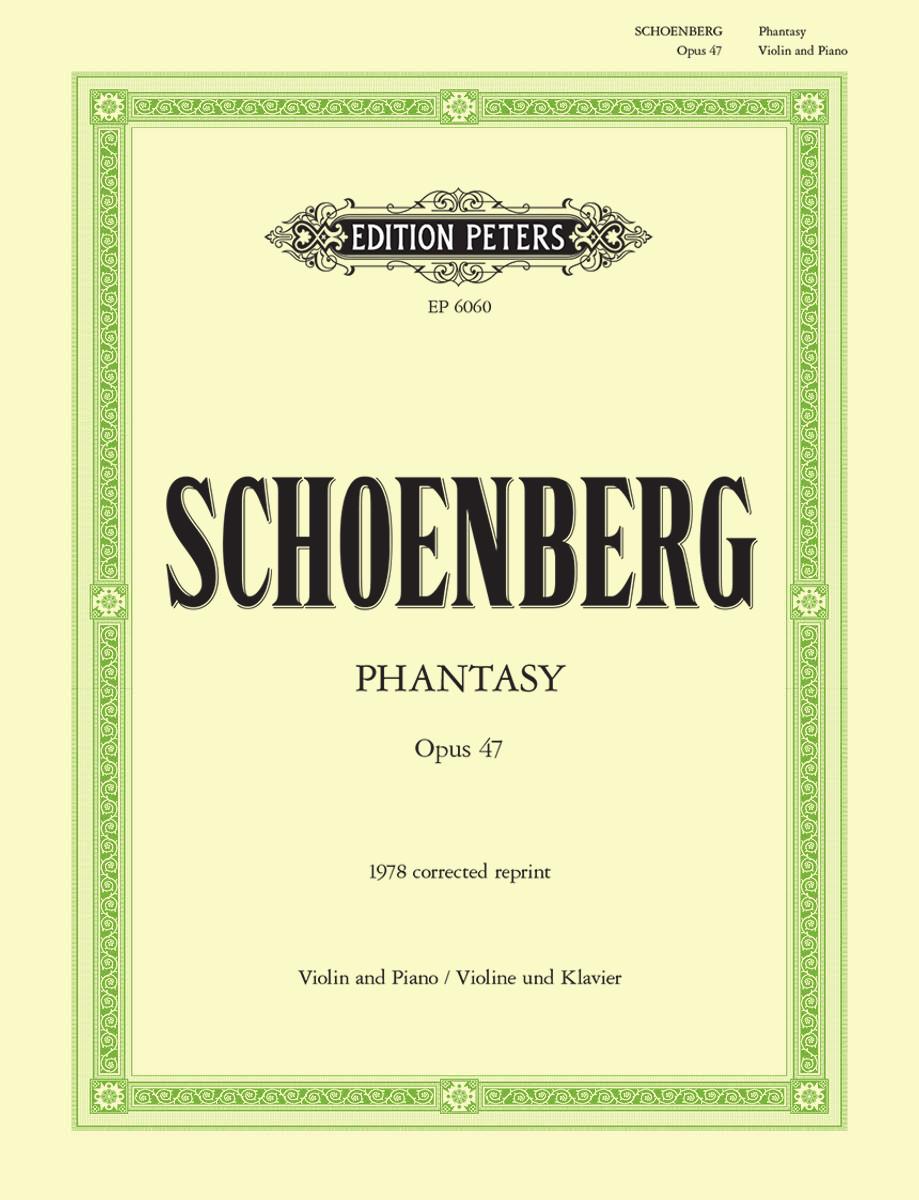 Schoenberg Phantasy Opus 47