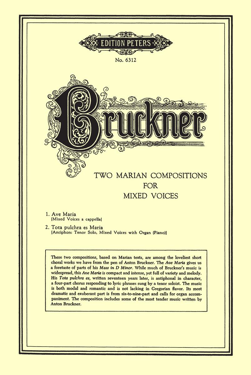 Bruckner Marian Compositions