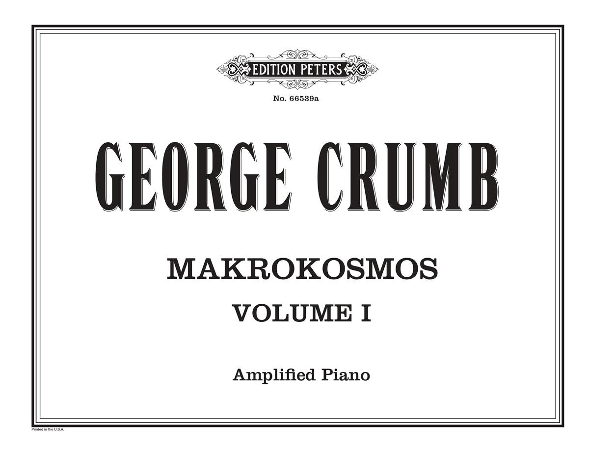 Crumb 'Makrokosmos, Volume 1 for Amplified Piano