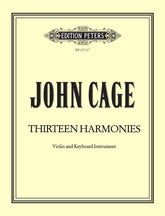 Cage Thirteen Harmonies (from APARTMENT HOUSE 1776)