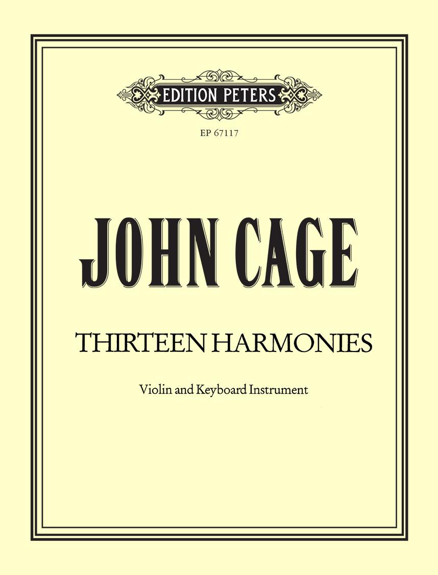 Cage Thirteen Harmonies (from APARTMENT HOUSE 1776)