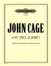 Cage 0'00' (4'33' No. 2)