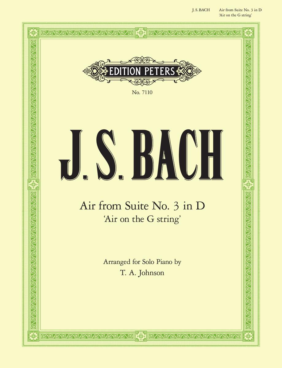 Bach Air in D (''Air on the G string'') from the Orchestral Suite No. 3 BWV 1068