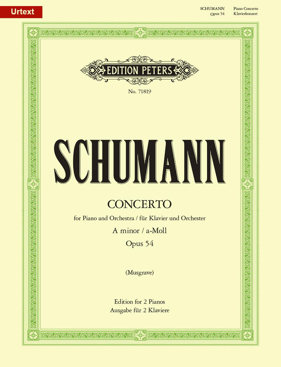 Schumann Piano Concerto in A minor Op. 54 (Edition for 2 Pianos)