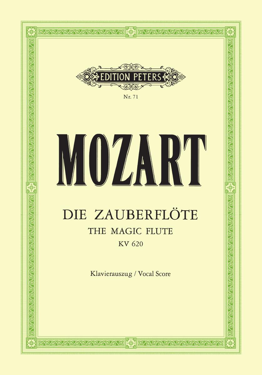 Mozart The Magic Flute (Die Zauberflöte) K620 Vocal Score