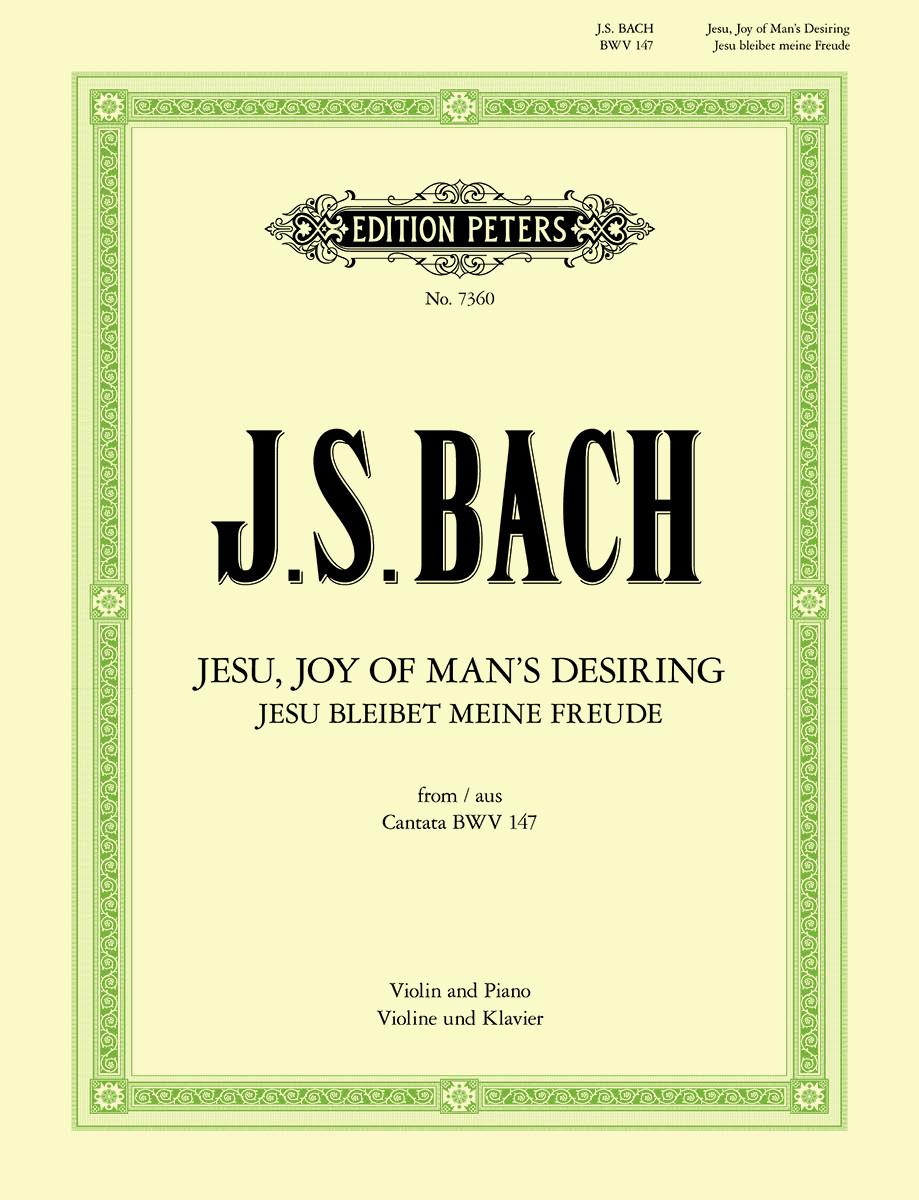 Bach Jesu, Joy of Man's Desiring (Arranged for Violin and Piano)