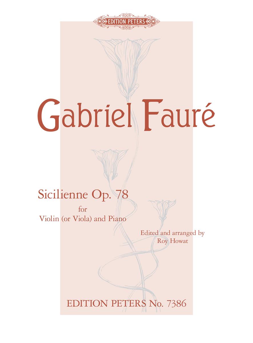 Faure Sicilienne Op. 78