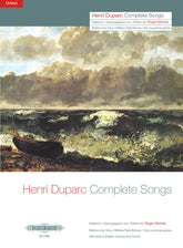 Duparc Complete Songs for Medium-Low Voice & Piano