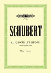 Schubert 30 Songs Medium Voice