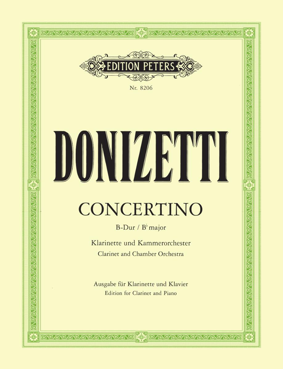 Donizetti Clarinet Concertino in B flat
